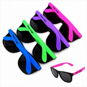 Bunte Werbesonnenbrillen mit Logo-Druck | Promotion Son...