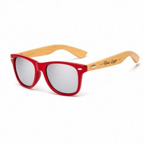 Sonnenbrille mit Holzbügel individuell gravieren oder b...